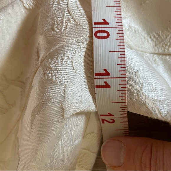 XS New Look, 1948 Cotton Brocade Dress, mint but needs zip - Picture 10 of 13